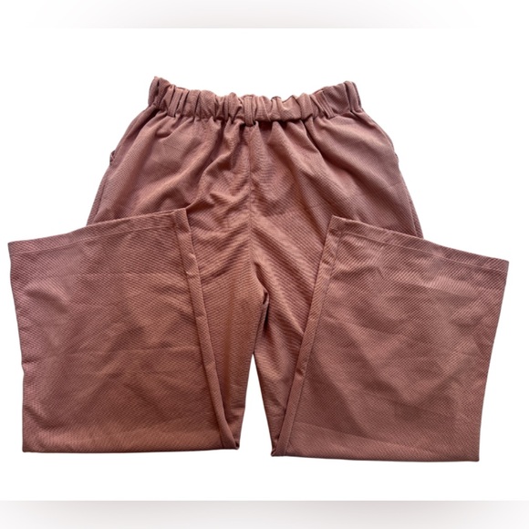 Halara Waffle Knit Wide Leg Pants - Picture 4 of 6